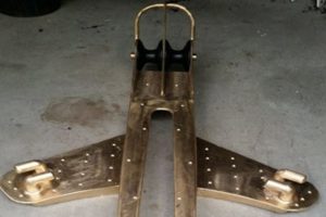 custom bronze shaft bracket with cutless bearings Queensland