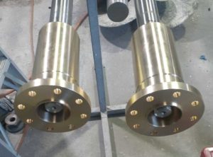 bronze flanged cutless bearing housing Marine Castings QLD